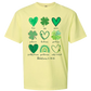 Galatians 5 - St Patrick's Day - Comfort Colors - Heavyweight Unisex Tee - Yellows, Oranges, Reds