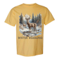 Winter Woodland - Comfort Colors - Heavyweight Unisex Tee - Yellows, Oranges
