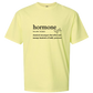 Hormone - Comfort Colors - Heavyweight Unisex Tee - Yellows, Oranges, Reds
