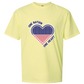 One Nation One Heart - Comfort Colors - Heavyweight Unisex Tee - Yellows, Oranges, Reds