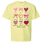 Galatians 5 - Valentines - Comfort Colors - Heavyweight Unisex Tee - Yellows, Oranges, Reds