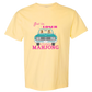 Get in Loser We're Playing Mahjong - Comfort Colors - Heavyweight Unisex Tee - Yellows, Oranges, Reds