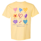 Galatians 5 - Spring - Comfort Colors - Heavyweight Unisex Tee - Yellows, Oranges, Reds