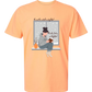 The Weather Outside is Frightful - Comfort Colors - Heavyweight Unisex Tee - Yellows, Oranges