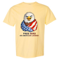 Free Bird An American Legend - Comfort Colors - Heavyweight Unisex Tee - Yellows, Oranges, Reds