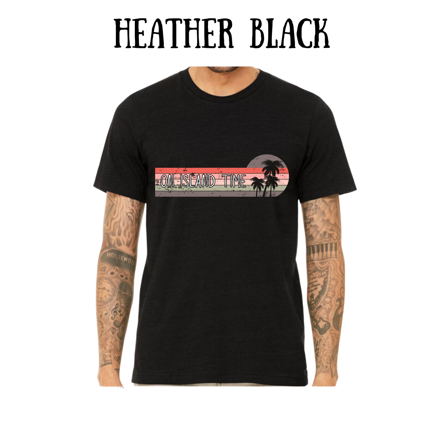 VP - On Island Time - Unisex Tee - Pinks, Purples, Neutrals