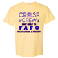 Cruise Crew Most Likely to FAFO Float Around & Find Out - Comfort Colors - Heavyweight Unisex Tee - Yellows, Oranges, Reds
