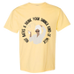 Hot Baths and Drink Your Dinner Kind of Week - Comfort Colors - Heavyweight Unisex Tee - Yellows, Oranges, Reds