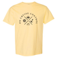 On Cruise Control - Comfort Colors - Heavyweight Unisex Tee - Yellows, Oranges, Reds