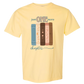 Just One More Chapter - Comfort Colors - Heavyweight Unisex Tee - Yellows, Oranges, Reds
