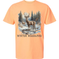 Winter Woodland - Comfort Colors - Heavyweight Unisex Tee - Yellows, Oranges