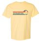 On Island Time - Comfort Colors - Heavyweight Unisex Tee - Yellows, Oranges, Reds