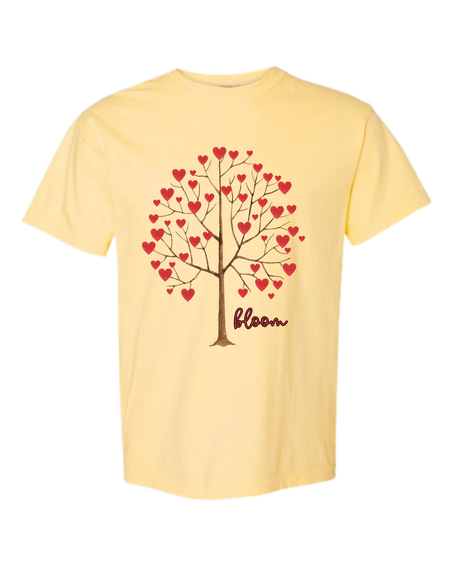 Bloom - Comfort Colors - Heavyweight Unisex Tee - Yellows, Oranges, Reds