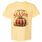 'Tis Football Season - Comfort Colors - Heavyweight Unisex Tee - Yellows, Oranges, Reds