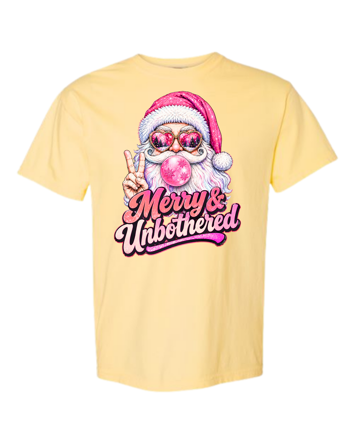 Merry & Unbothered - Comfort Colors - Heavyweight Unisex Tee - Yellows, Oranges, Reds