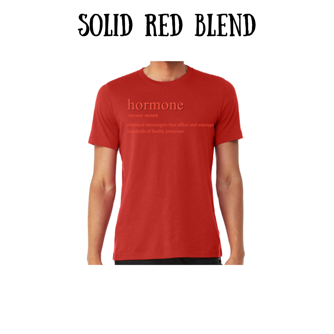 Hormone - Unisex Tee - Yellows, Oranges, Reds