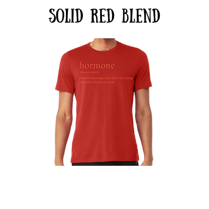 Hormone - Unisex Tee - Yellows, Oranges, Reds