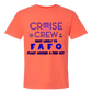 Cruise Crew Most Likely to FAFO Float Around & Find Out - Comfort Colors - Heavyweight Unisex Tee - Yellows, Oranges, Reds