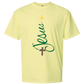 Jesus Tree - Comfort Colors - Heavyweight Unisex Tee - Yellows, Oranges