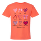 Galatians 5 - Valentines - Comfort Colors - Heavyweight Unisex Tee - Yellows, Oranges, Reds