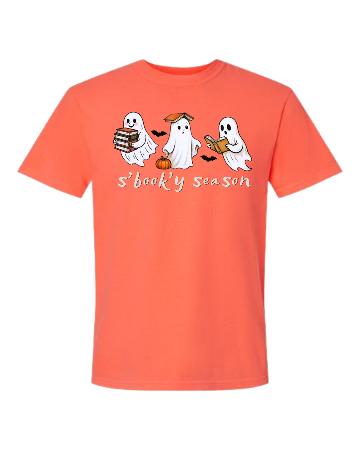 S'book'y season - Comfort Colors - Heavyweight Unisex Tee - Yellows, Oranges, Reds