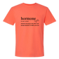 Hormone - Comfort Colors - Heavyweight Unisex Tee - Yellows, Oranges, Reds