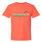 On Island Time - Comfort Colors - Heavyweight Unisex Tee - Yellows, Oranges, Reds