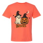 Halloween Besties - Comfort Colors - Heavyweight Unisex Tee - Yellows, Oranges, Reds