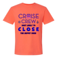 Cruise Crew Most Likely to Close the Buffet Down - Comfort Colors - Heavyweight Unisex Tee - Yellows, Oranges, Reds