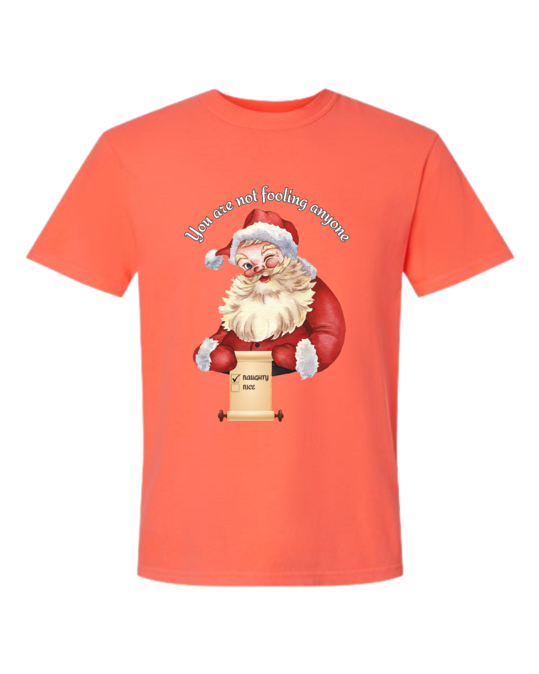 You Are Not Fooling Anyone - Comfort Colors - Heavyweight Unisex Tee - Yellows, Oranges