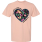 The World Is A Better Place With YOU In It - Comfort Colors - Heavyweight Unisex Tee - Yellows, Oranges, Reds