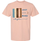 Just One More Chapter - Comfort Colors - Heavyweight Unisex Tee - Yellows, Oranges, Reds