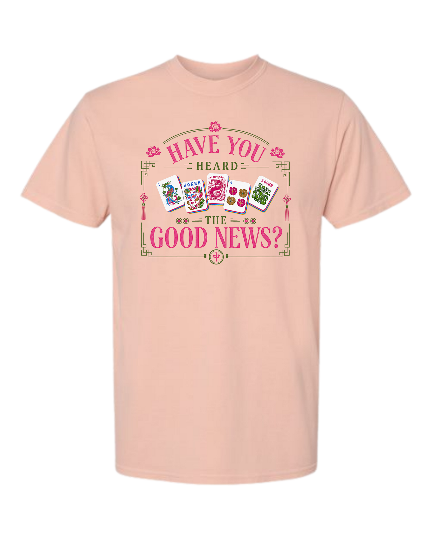 Have You Heard the Good News? - Comfort Colors - Heavyweight Unisex Tee - Yellows, Oranges, Reds