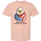 Free Bird An American Legend - Comfort Colors - Heavyweight Unisex Tee - Yellows, Oranges, Reds