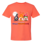 Happy HalloThanksMas Gnomes - Comfort Colors - Heavyweight Unisex Tee - Yellows, Oranges