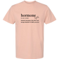 Hormone - Comfort Colors - Heavyweight Unisex Tee - Yellows, Oranges, Reds