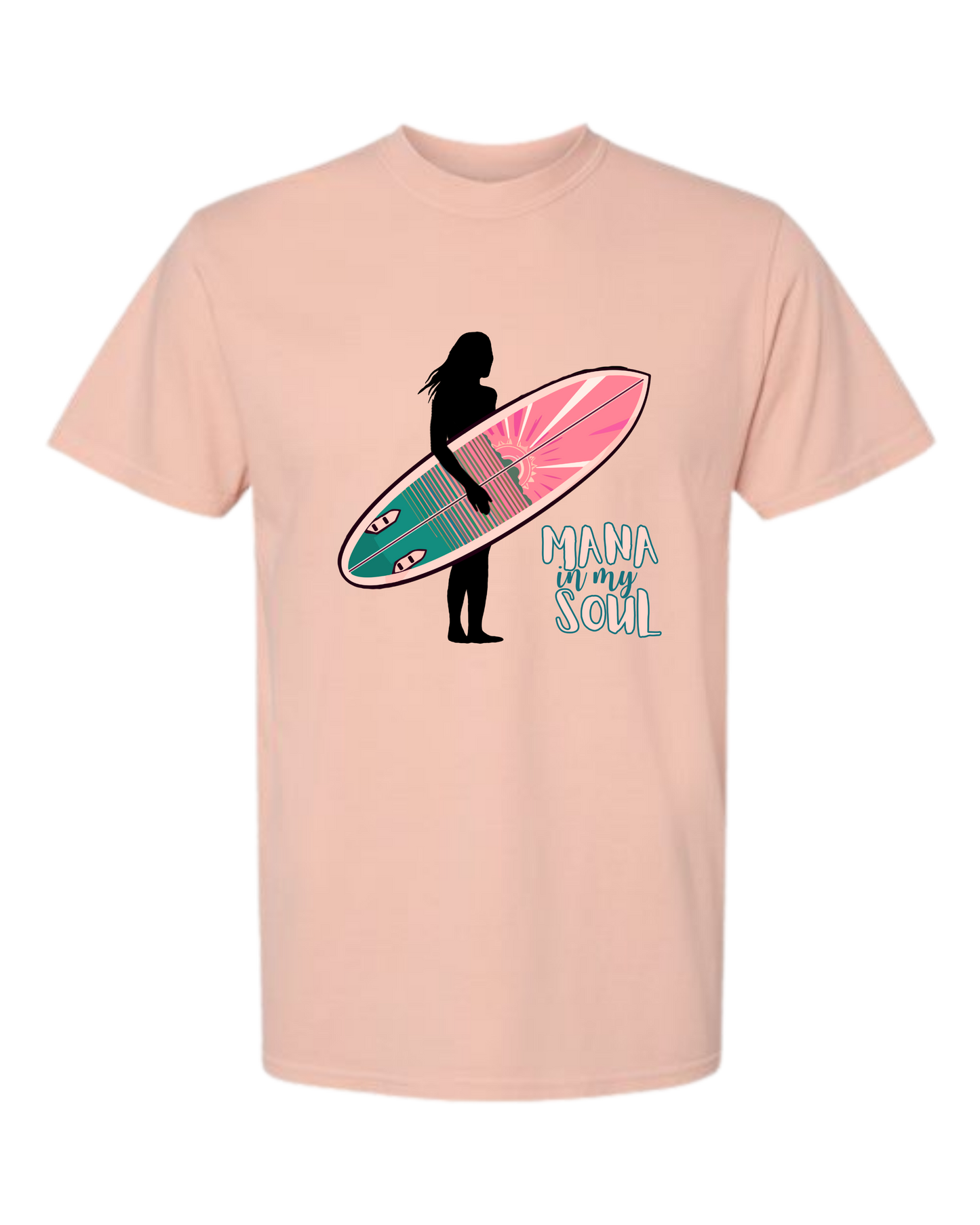 Mana in My Soul - Comfort Colors - Heavyweight Unisex Tee - Yellows, Oranges, Reds