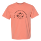 On Cruise Control - Comfort Colors - Heavyweight Unisex Tee - Yellows, Oranges, Reds