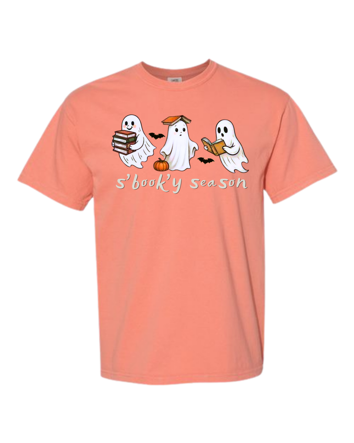 S'book'y season - Comfort Colors - Heavyweight Unisex Tee - Yellows, Oranges, Reds