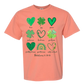 Galatians 5 - St Patrick's Day - Comfort Colors - Heavyweight Unisex Tee - Yellows, Oranges, Reds