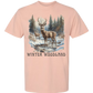 Winter Woodland - Comfort Colors - Heavyweight Unisex Tee - Yellows, Oranges