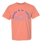 Sunsets & No Regrets - Comfort Colors - Heavyweight Unisex Tee - Yellows, Oranges, Reds