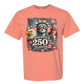 America's 250th Birthday - Comfort Colors - Heavyweight Unisex Tee - Yellows, Oranges, Reds