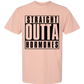 Straight Outta Hormones - Comfort Colors - Heavyweight Unisex Tee - Yellows, Oranges