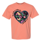 The World Is A Better Place With YOU In It - Comfort Colors - Heavyweight Unisex Tee - Yellows, Oranges, Reds