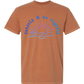 Sunsets & No Regrets - Comfort Colors - Heavyweight Unisex Tee - Yellows, Oranges, Reds