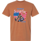 The Gulf of America - Comfort Colors - Heavyweight Unisex Tee - Yellows, Oranges, Reds