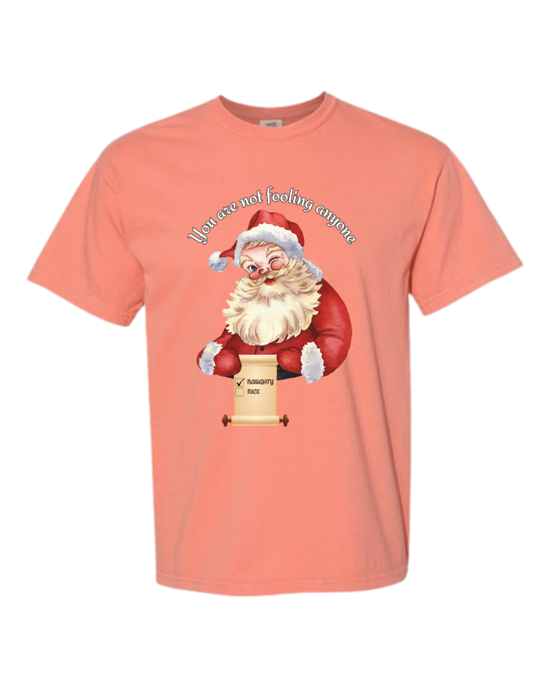 You Are Not Fooling Anyone - Comfort Colors - Heavyweight Unisex Tee - Yellows, Oranges