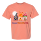 Happy HalloThanksMas Gnomes - Comfort Colors - Heavyweight Unisex Tee - Yellows, Oranges