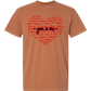 You & Me - Comfort Colors - Heavyweight Unisex Tee - Yellows, Oranges, Reds